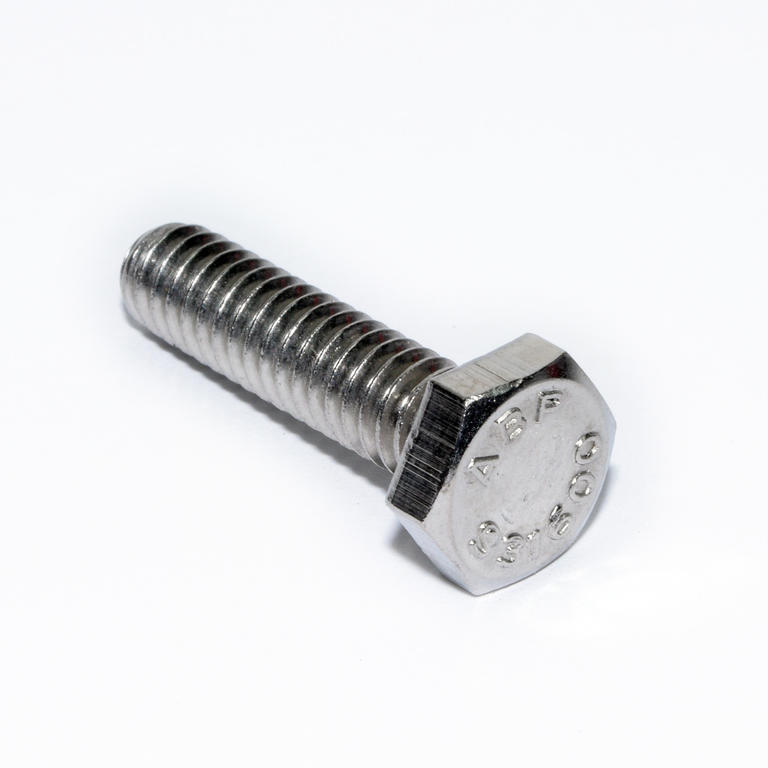 316 SS HEX CAP SCREW 1/4-20X1