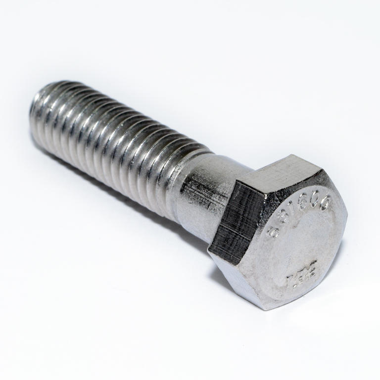 316 SS HEX CAP SCREW 3/8-16X1-1/2