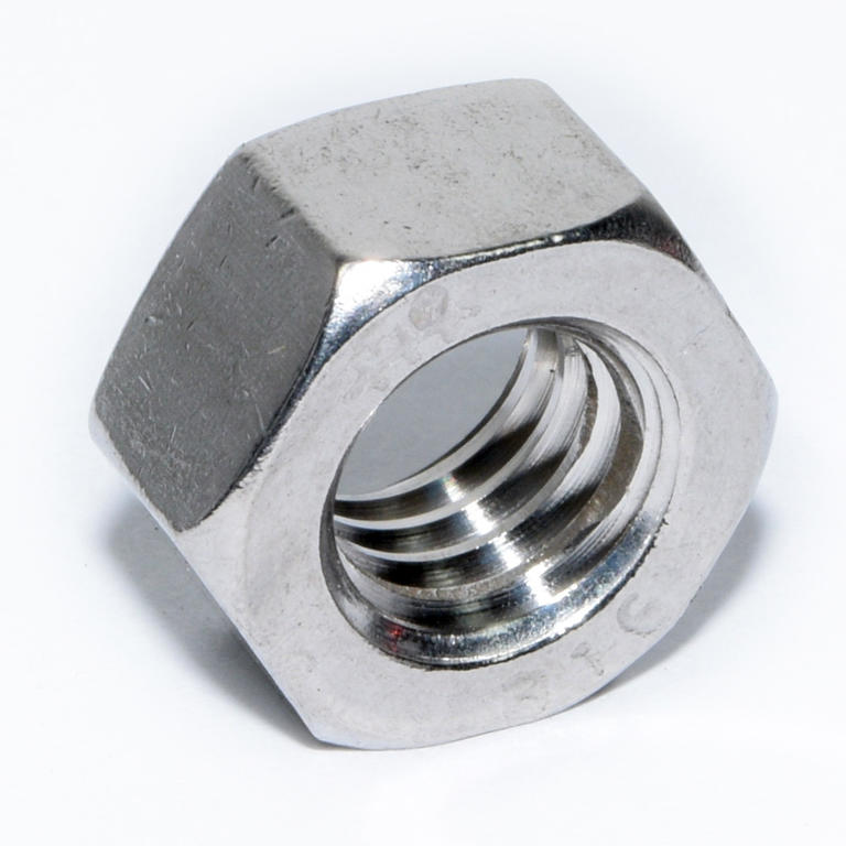 316 SS FINISHED HEX NUT 5/16-18