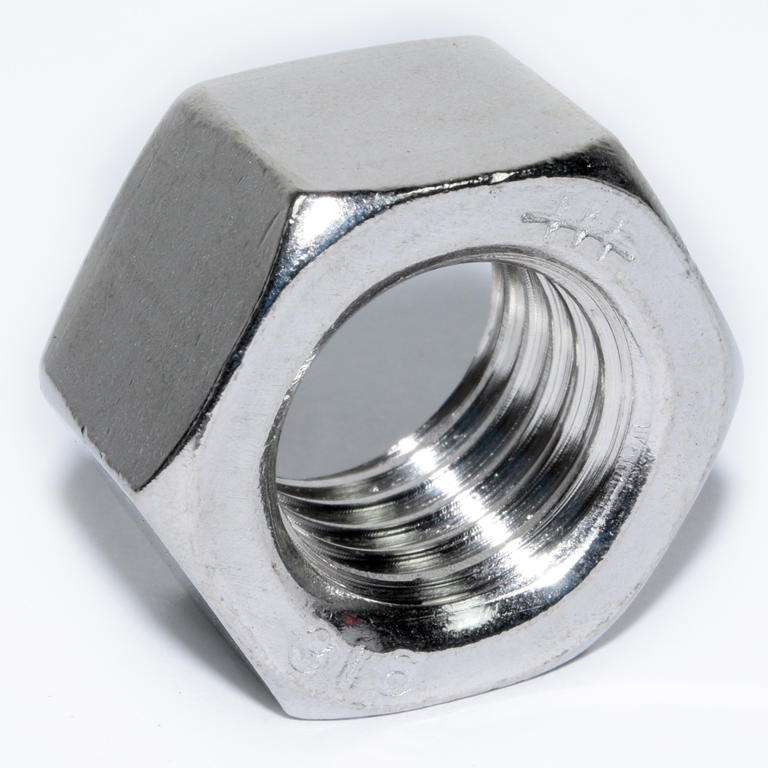 316 SS FINISHED HEX NUT 3/4-10