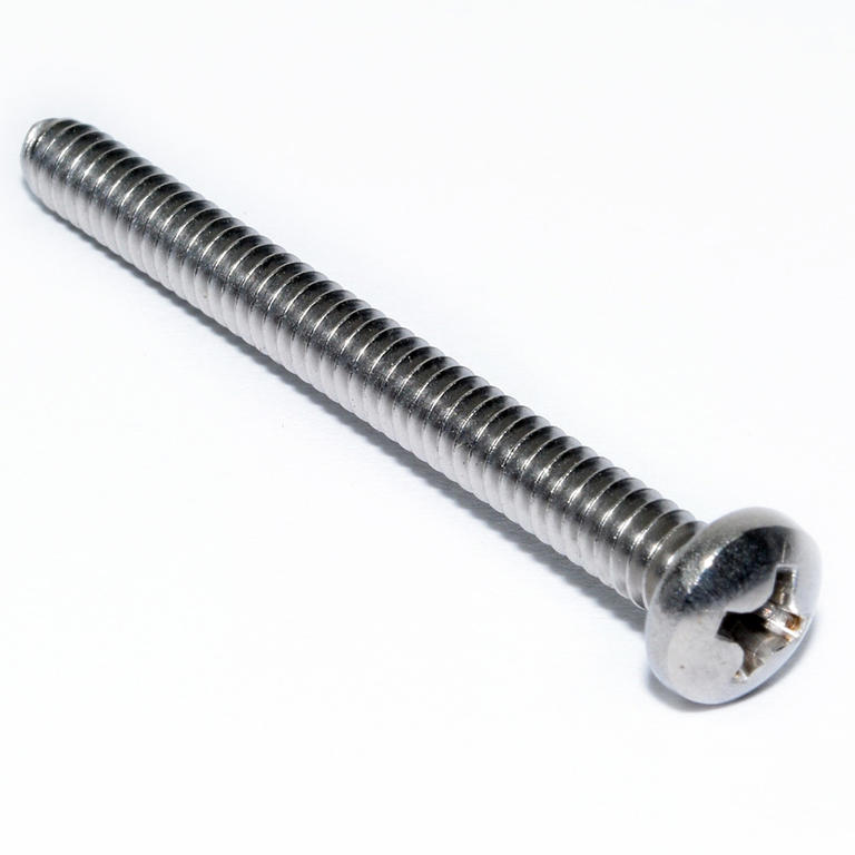 18-8 SS PHIL PAN MACH SCREW 6-32X1-1/2