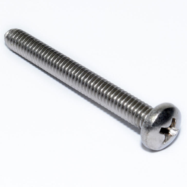 18-8 SS PHIL PAN MACH SCREW 8-32X1-1/2