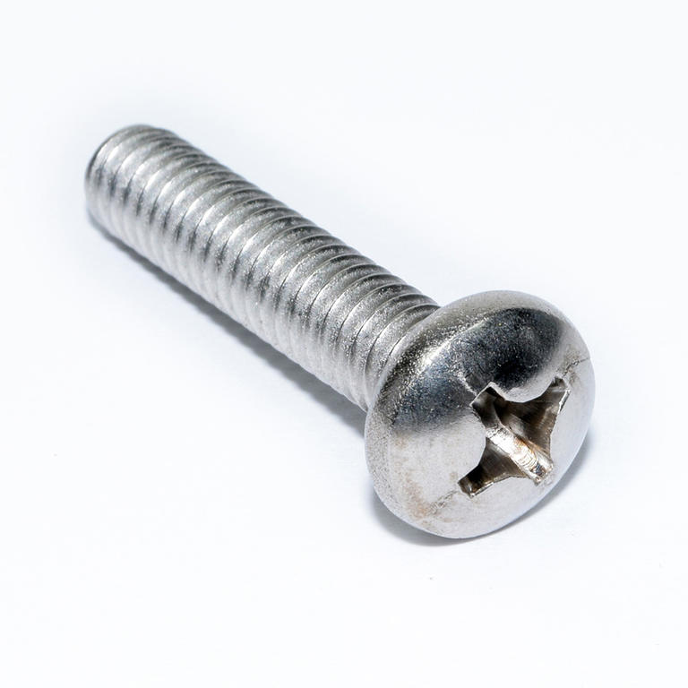 18-8 SS PHIL PAN MACH SCREW 1/4-20X2