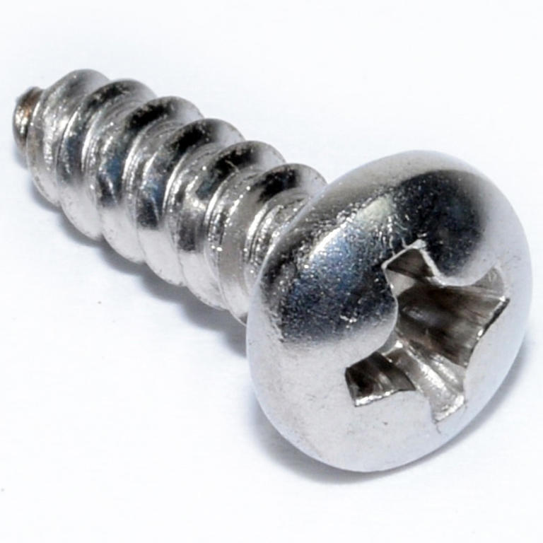 18-8 SS PHIL PAN TAPPING SCREW 6X1/2