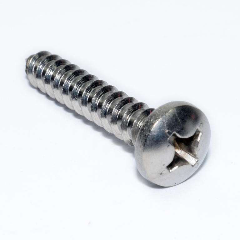18-8 SS PHIL PAN TAPPING SCREW 12X1-1/2