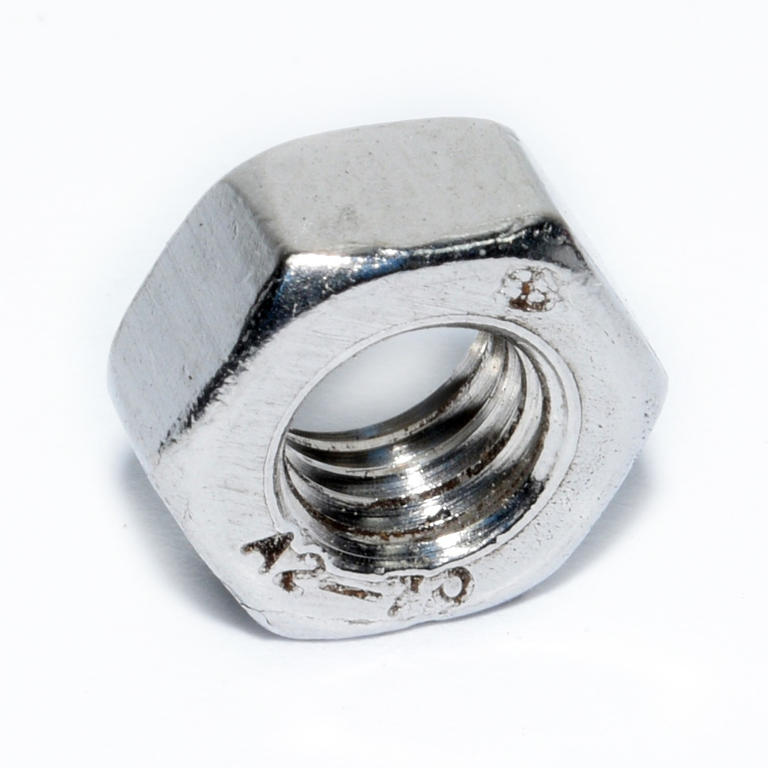 304 SS MET FULL HEX NUT M6X1.0P