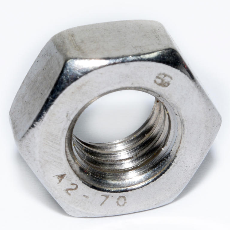 304 SS MET FULL HEX NUT M10X1.5P