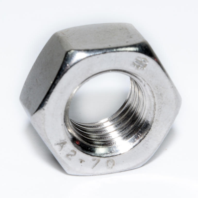 304 SS MET FULL HEX NUT M12X1.75P