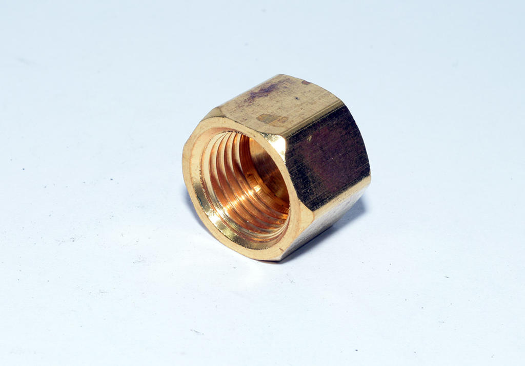 SAE CAP NUT 1/4TUBEX3/8 -24 THREA
