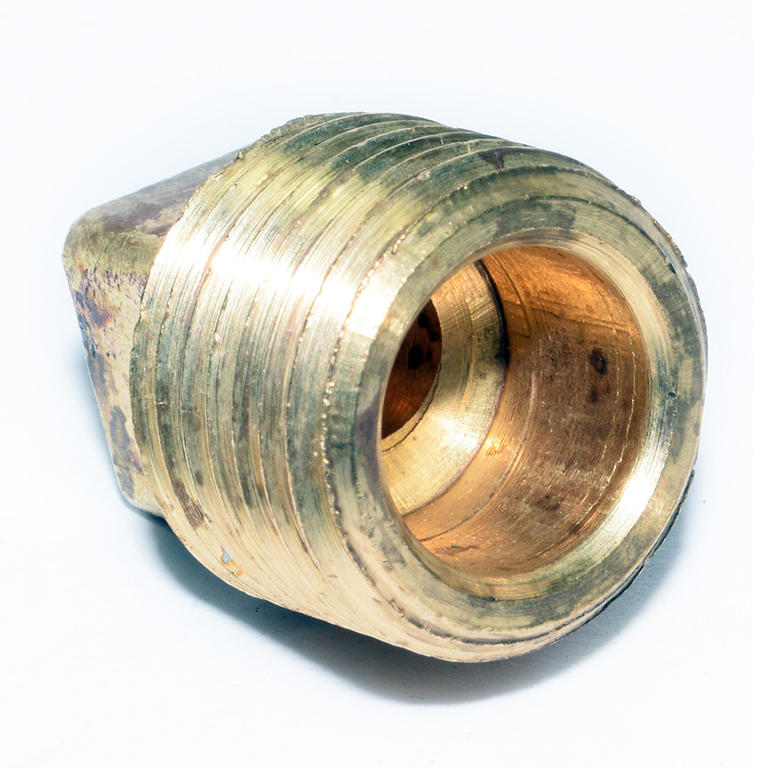 BRASS SQUARE PIPE PLUG 1/2MPT 3151X8