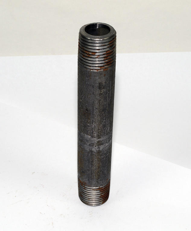 BLACK PIPE FITTING LONG NIPPLE 3/4X6 NPT 300# XH