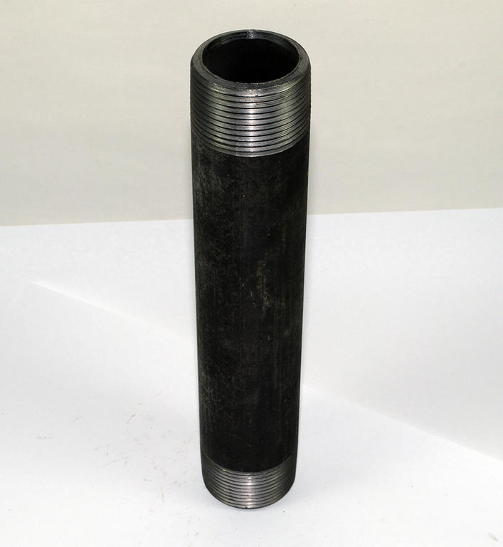 BLACK PIPE FITTING LONG NIPPLE 1-1/4X8-1/2 300#