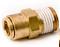 DOT PUSH ON MALE CONNECTOR 3/8TX1/8MPT