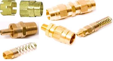 AIR BRAKE MALE CONNECTOR 1/2IDX1/2-14PIPE 33808B-Y28
