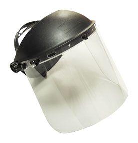 FACE SHIELD AND HEAD GEAR PROTECT-ALL CLEAR ADJUSTABLE