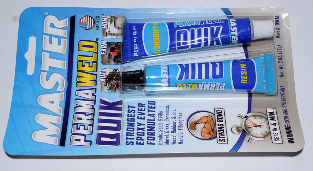 HIGH TEMPERATURE INDUSTRIAL COLD WELD TUBES (2=1 ) JB WELD