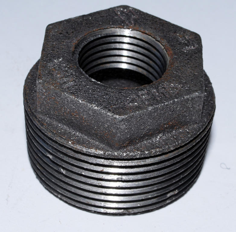 HEX BUSHING 150# BLACK" 1-1/4X1/2