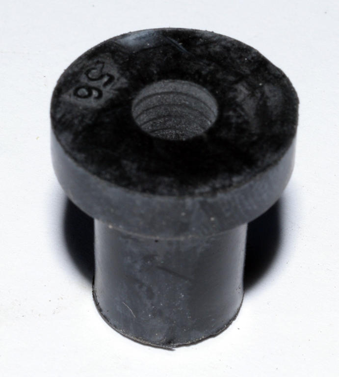 RUBBER/STELL THREADED INSERT WELL NUT M6-1.0