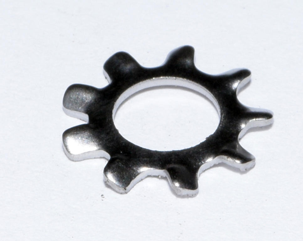 18-8/410 SS EXTERNAL TOOTH LOCK WASHER #10