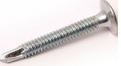 #3 FLAT PHIL WAFER HD DRILL SCREW ZINC 10-24X1