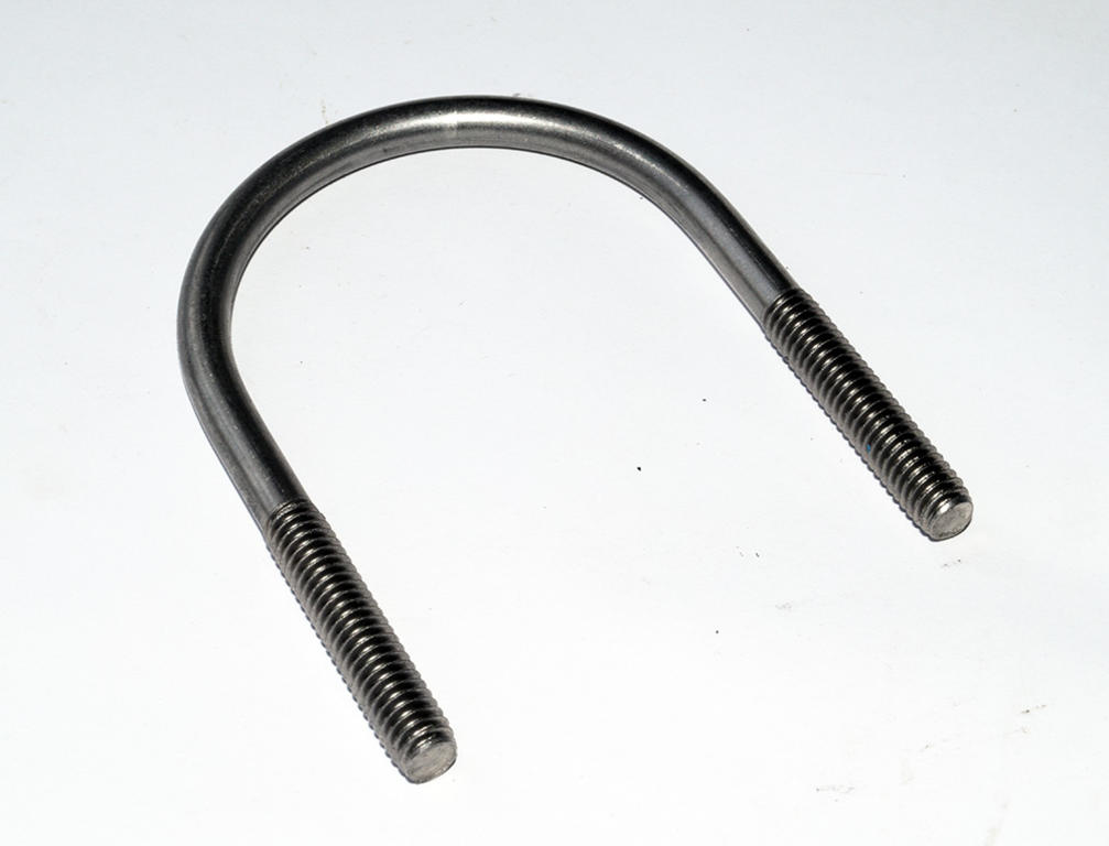 SS U BOLT W/NUT 5/16-18X2