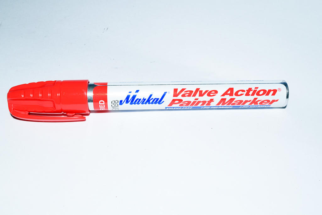 VALVE ACTION PAINT MARKER YELLOW 1/8