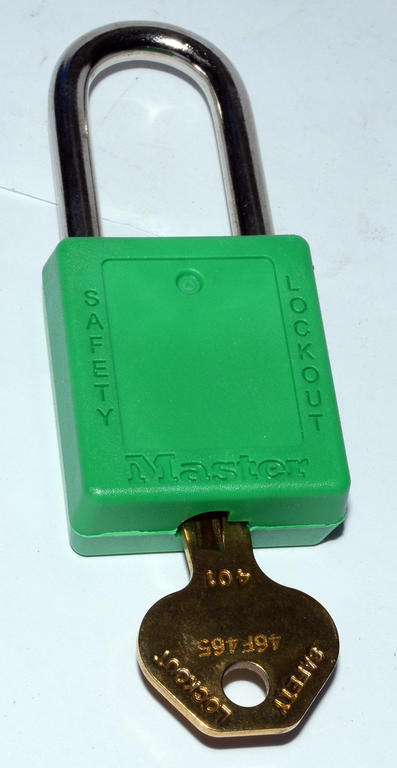 SAFETY PADLOCK ADS MASTER KEY SERIES GREEN 417BM SERIES KEY 410 LOCKOUT SERIES HASP