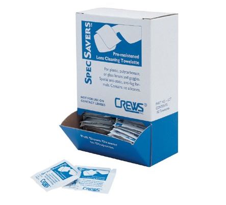SPEC SAVER TOWELETTE ANTI-FOG ANTI-STATIC LENS EYE GLASS CLEANER