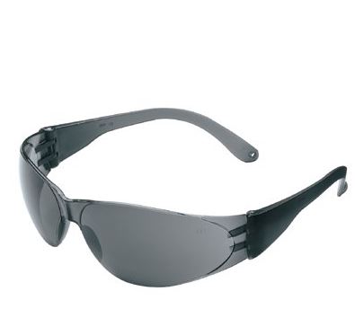 GLASSES SAFETY PROTECT ALL WRAP AROUND GRAY