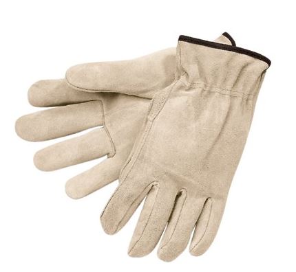GLOVE DRIVERS XLG QUALITY COWHIDE SIDE SPLIT LEATHER