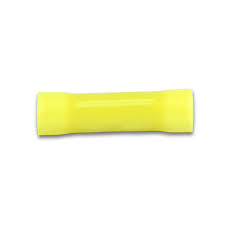 BUTT CONNECTOR VINYL #12-10 GA YELLOW