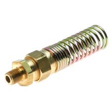 AIR BRAKE CONNECT SPRING GUARD 3/8IDX3/8-18PIPE