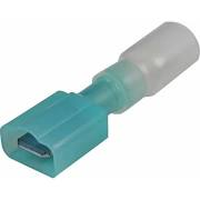 CRIMP/HT SHRINK LOCK CONNECTOR #14-16 GAX1/4 TAB MALE FULLY INSULATED alt 400446