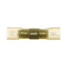 CRIMP SOLDER SHRINK BUTT CONNECTOR #10-12 GA YELLOW