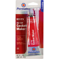 RTV SILICONE GASKET MAKER HIGH-TEMP 3OZ RED 26BR 81160
