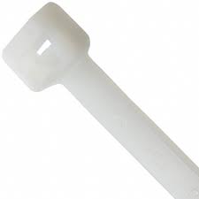 CABLE TIE STANDARD 1-3/4X8 NATURAL WHITE 100PERBAG