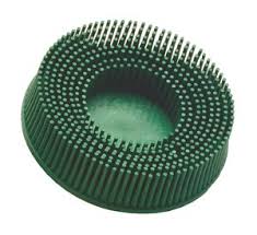 LOCKING BRISTLE DISK 3X50GRIT GREEN