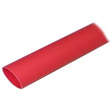 SHRINK TUBING 3/8X3" DOUBLE WALL RED